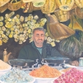 Le souk des épices de Damas : l'épicier